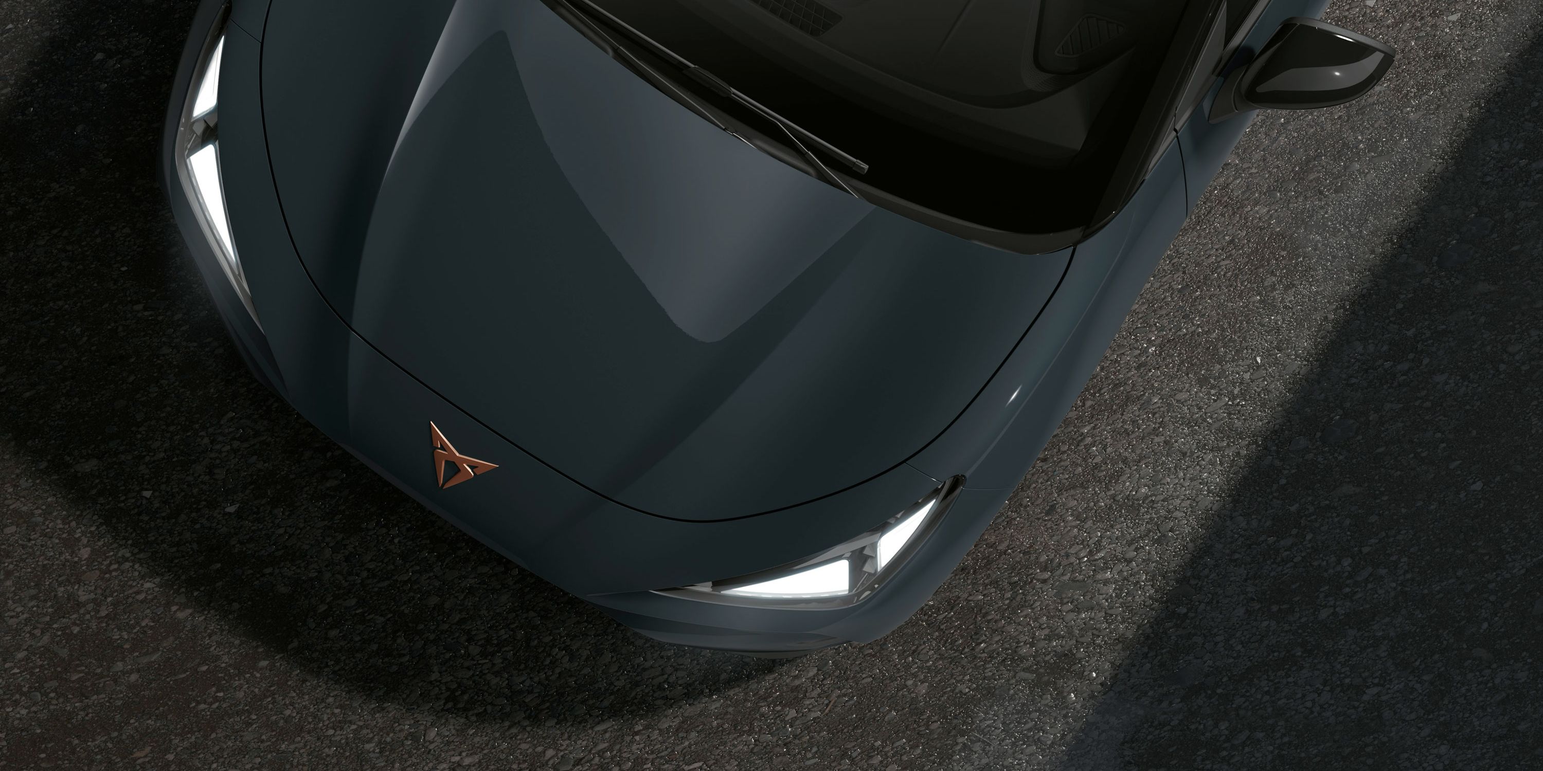 CUPRA Raval v modrom odtieni Fjord