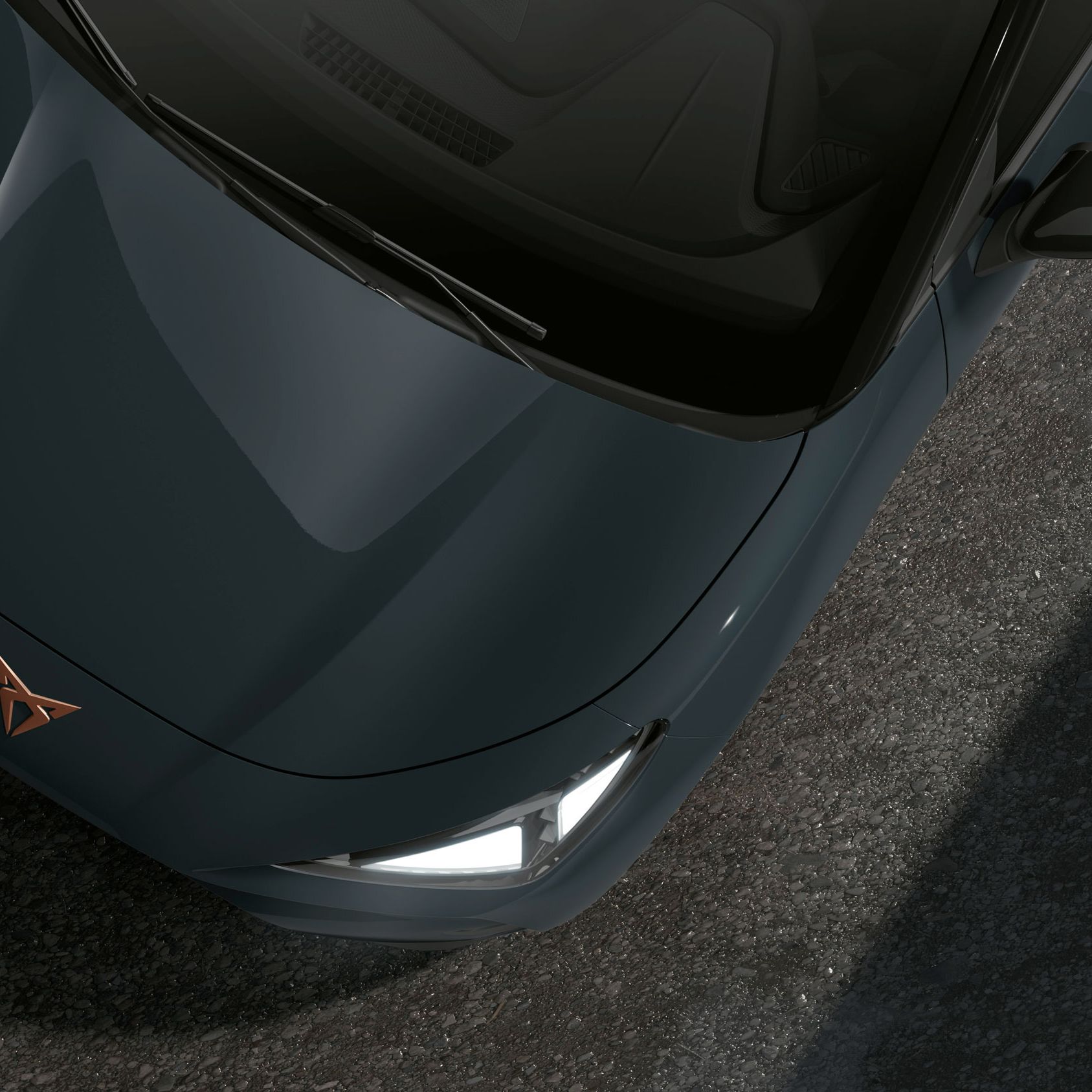 CUPRA Raval v modrom odtieni Fjord