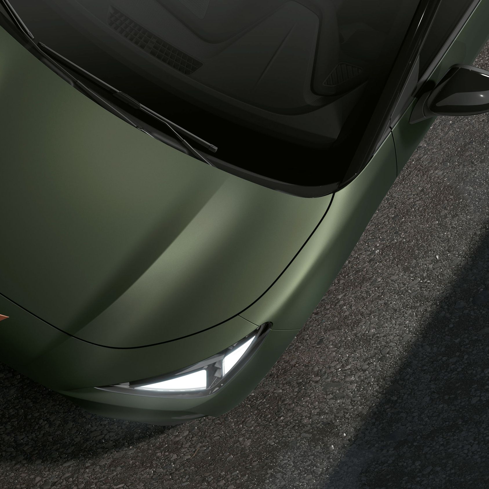 CUPRA Raval v zelenom odtieni mangán