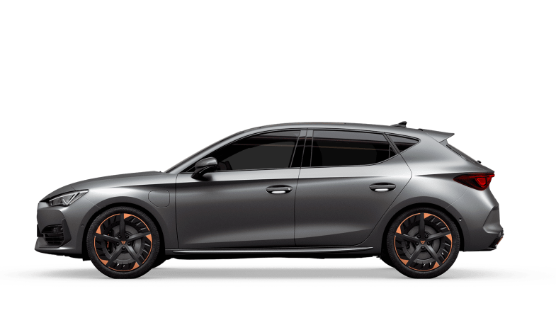 Seitenansicht eines CUPRA Leon