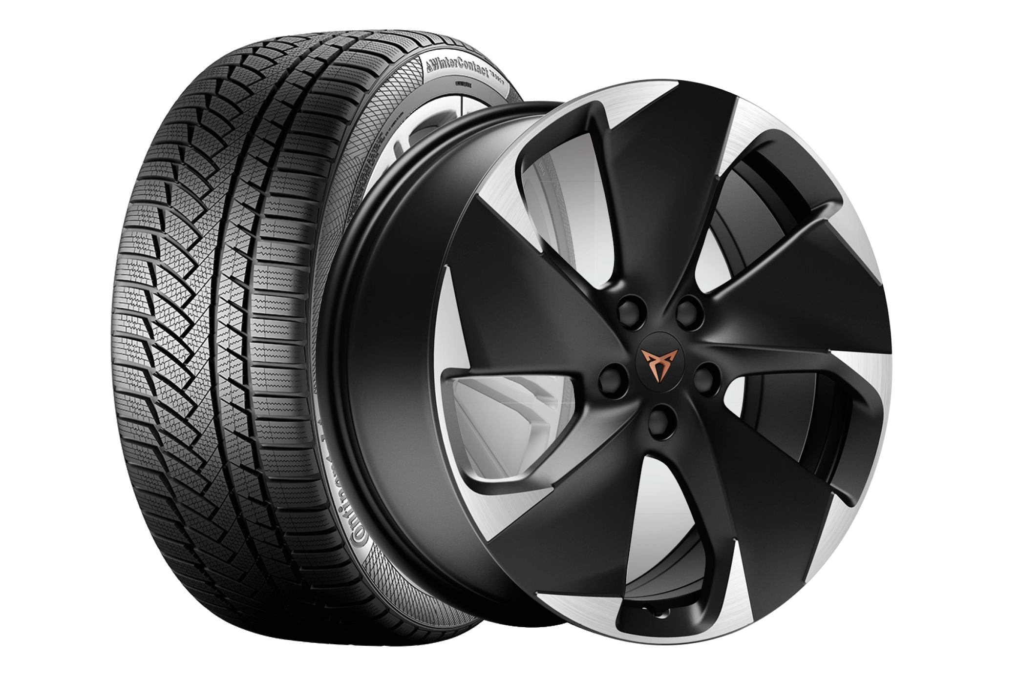 Winterkomplettrad Cupra BORN TYPHOON 7,5 x 19"