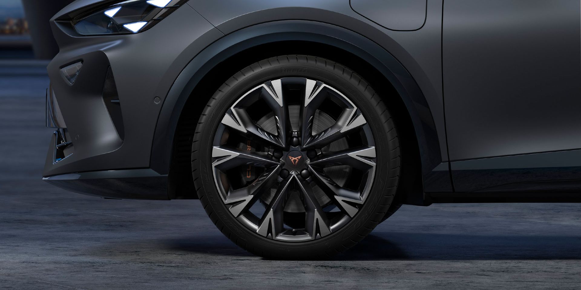 CUPRA Formentor 19-palcové disky z ľahkej zliatiny Arctic